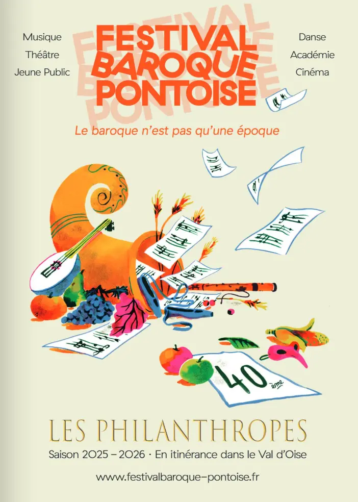 Affiche Les Philanthropes 2025/2026